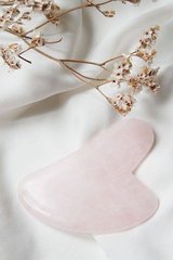 Камінь гуаша із рожевого кварцу Серце Lavril Beauty
